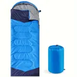 Versatile Adult Sleeping Bag for Cold and Warm Weather - Lightweight and Compact Backpacking Sleeping Bag
