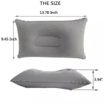 3Pcs Air Pillow Inflatable Cushion - Portable Head Rest Compact Travel Camping
