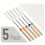 5pcs, Marshmallow Roasting Sticks