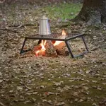 24"L x 16"W Heavy-Duty Campfire Grill for Robust Cooking Adventures