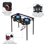 Vivicreate 105000 BTU Power - Backpacking Stove with High-Powered Camping Burner