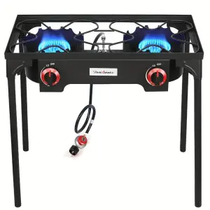 Vivicreate 105000 BTU Power - Backpacking Stove with High-Powered Camping Burner
