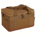 Camping Storage Bag Multipurpose Large Capacity Lightweight Hard Collapsible Camping Bag With Handles 7.93gal Khaki