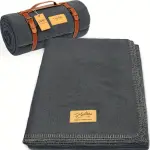 100% Wool Blanket, Warm, Thick, Washable, Military Wool Blanket - Gray