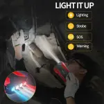 1pc Portable 29800mAh Car Jump Starter Battery Charger Emergency Power Supply With Flashlight Compass