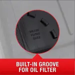 16 Quart Automotive Drain Pan Container