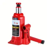 6T Heavy Duty Hydraulic Bottle Jack - Lifting Car, Van, Caravan, Vehicle, and Automotive with Easy Lift