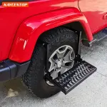 Foldable Tire Step Ladder - Adjustable for Trucks, SUVs & Pickups