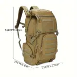 50L Large Multifunctional Waterproof Backpack for Outdoor Camping, Mountain Cycling, and Sports Travel