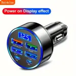 Universal Fast Car Charger - Dual USB and Type-C Ports