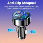 Universal Fast Car Charger - Dual USB and Type-C Ports