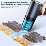 5000PA High Power Cordless Mini Handheld Vacuum Cleaner - Multifunctional Brushless Motor, Lightweight, Portable, and Easy to Use for Car