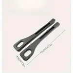 2pcs Universal Fit Tpu Car Seat Gap Organizer