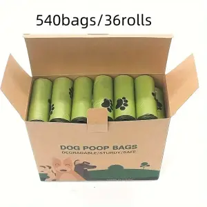 36 Rolls/540 Bags Dog Poop Bags