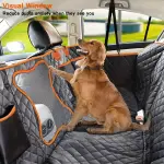 Premium Waterproof Pet Car Mats - Durable, Bite-Resistant, Non-Slip, and Easy-to-Clean Polyester Mats for Pet Owners